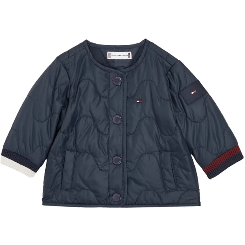 Tommy Hilfiger Baby Global Stripe Jacket Desert Sky