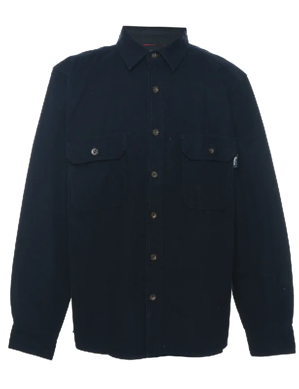 Woolrich Black Classic Flannel Shirt - M