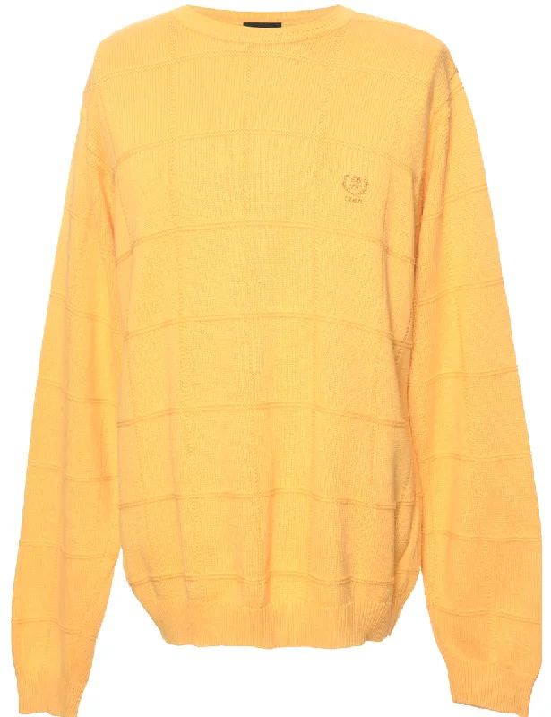 Yellow Izod Jumper - L