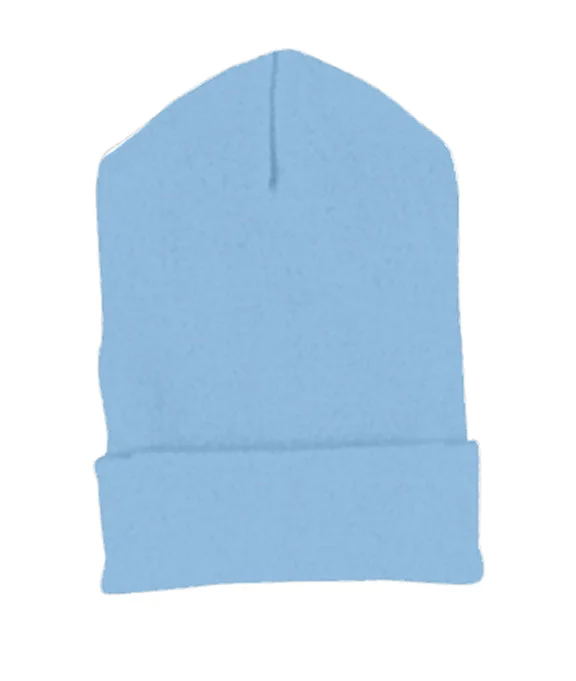 1501 - Yupoong Knit Cuffed Beanie | Carolina Blue