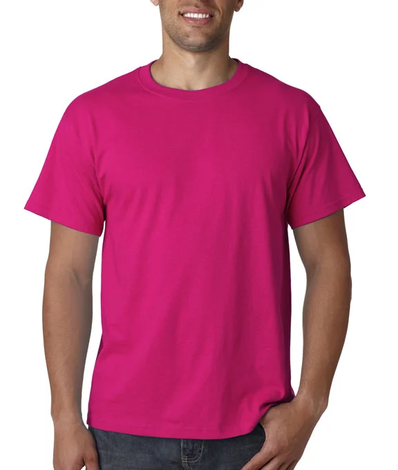 3930 - Fruit of the Loom Adult Heavy Cotton Short-sleeve T-Shirt | Cyber Pink