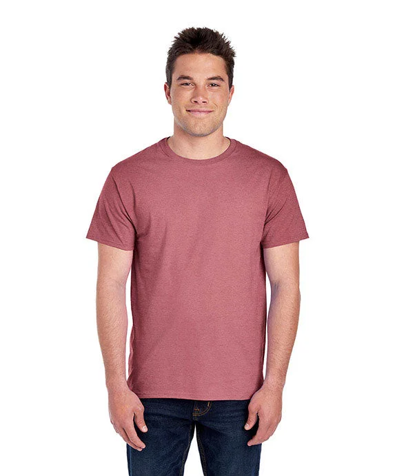 3930 - Fruit of the Loom Adult Heavy Cotton Short-sleeve T-Shirt | Heather Mauve