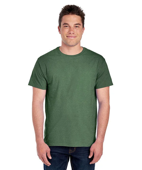 3930 - Fruit of the Loom Adult Heavy Cotton Short-sleeve T-Shirt | Military Green Heather