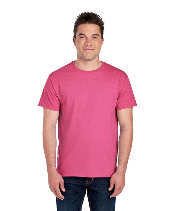 3930 - Fruit of the Loom Adult Heavy Cotton Short-sleeve T-Shirt | Raspberry Heather