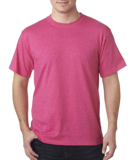 3930 - Fruit of the Loom Adult Heavy Cotton Short-sleeve T-Shirt | Retro Heather Pink