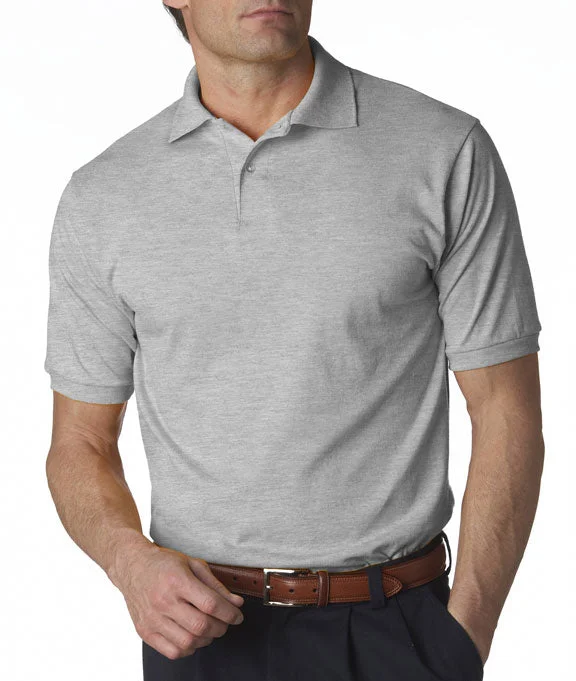 437 - Jerzees Adult SpotShield™ Jersey Polo Shirt | Ash