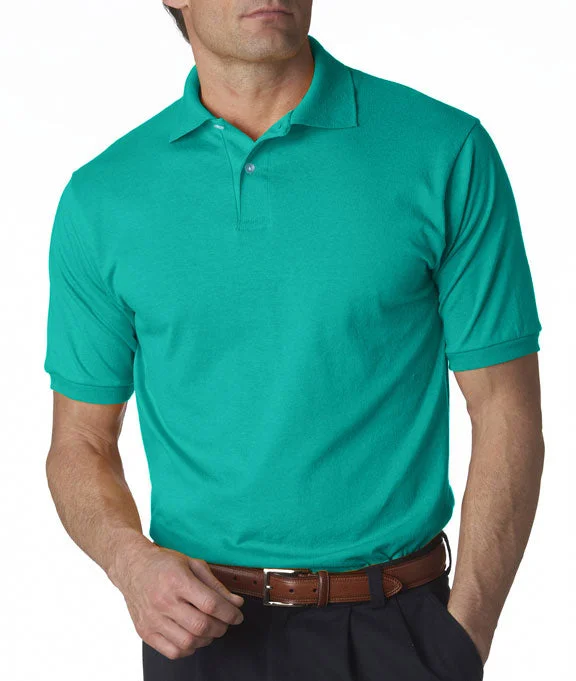 437 - Jerzees Adult SpotShield™ Jersey Polo Shirt | Jade