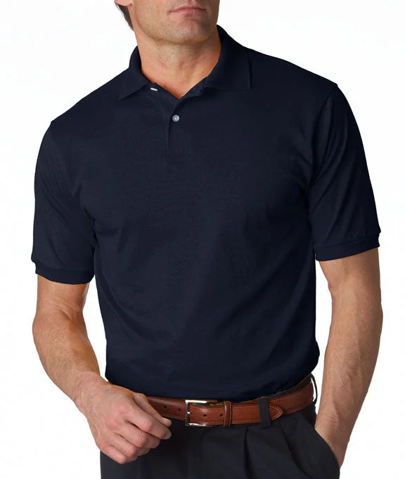 437 - Jerzees Adult SpotShield™ Jersey Polo Shirt | J Navy