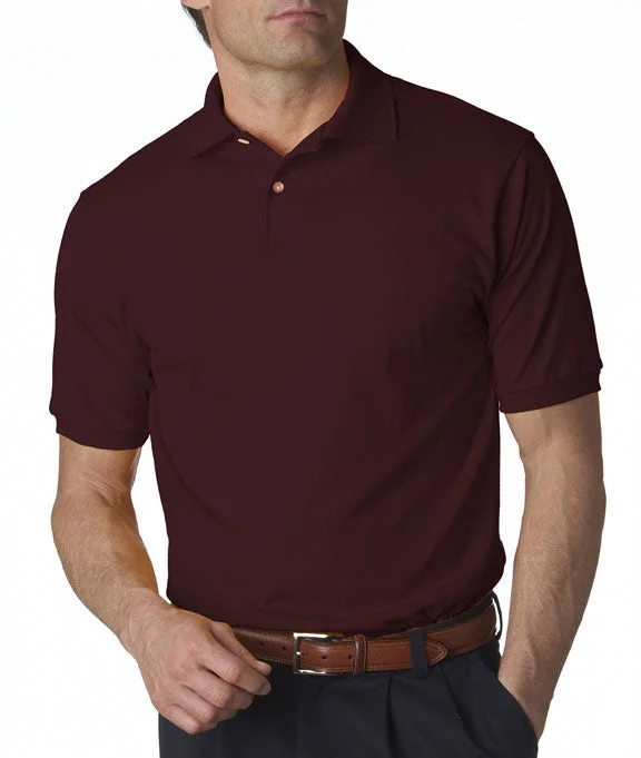 437 - Jerzees Adult SpotShield™ Jersey Polo Shirt | Maroon