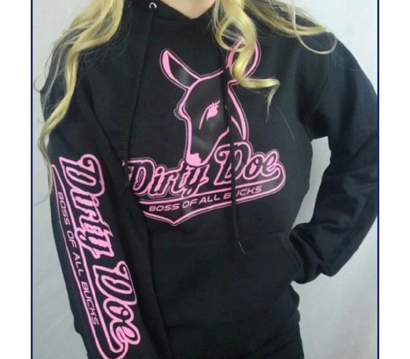 Dirty Doe " Boss Of All Bucks " Hoodies in assorted colors