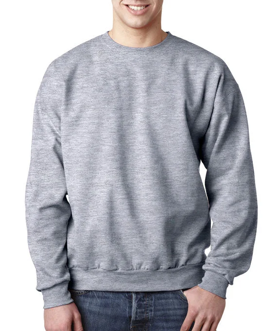 P160 - Hanes Adult ComfortBlend® EcoSmart® Crewneck Sweatshirt | Light Steel