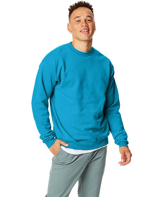 P160 - Hanes Adult ComfortBlend® EcoSmart® Crewneck Sweatshirt | Teal