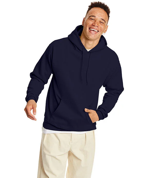 P170 - Hanes Adult ComfortBlend® EcoSmart® Hooded Pullover | Athletic Navy