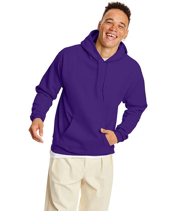 P170 - Hanes Adult ComfortBlend® EcoSmart® Hooded Pullover | Athletic Purple