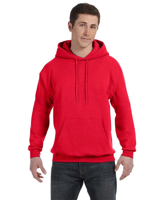 P170 - Hanes Adult ComfortBlend® EcoSmart® Hooded Pullover | Athletic Red