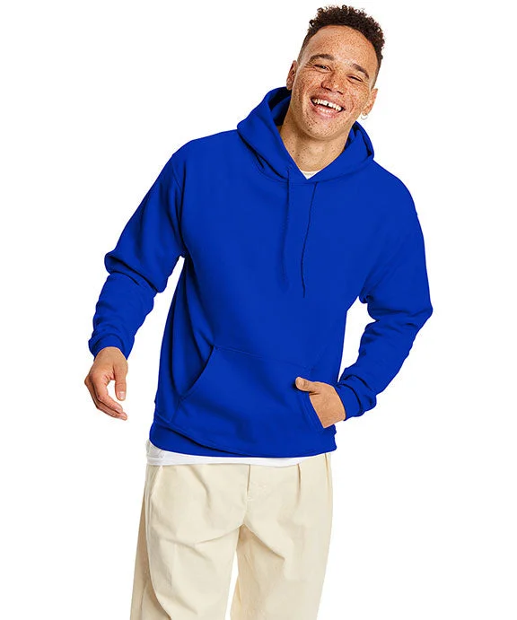 P170 - Hanes Adult ComfortBlend® EcoSmart® Hooded Pullover | Athletic Royal