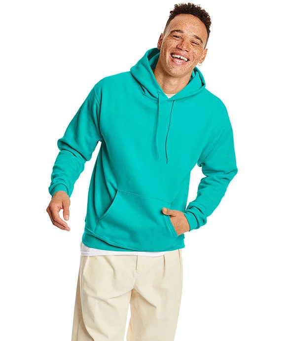 P170 - Hanes Adult ComfortBlend® EcoSmart® Hooded Pullover | Athletic Teal