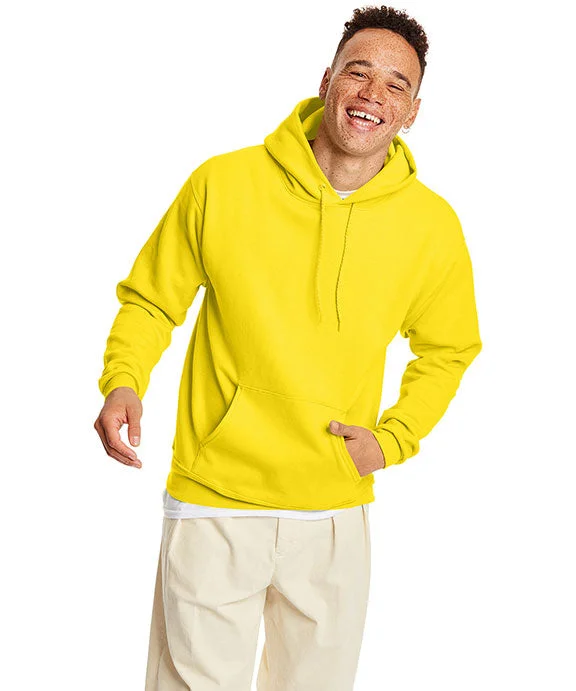 P170 - Hanes Adult ComfortBlend® EcoSmart® Hooded Pullover | Athletic Yellow