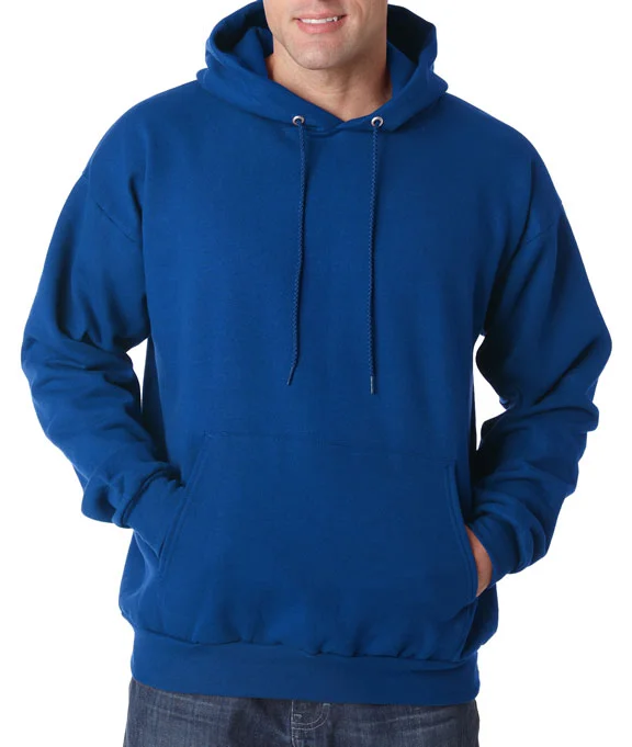 P170 - Hanes Adult ComfortBlend® EcoSmart® Hooded Pullover | Deep Royal