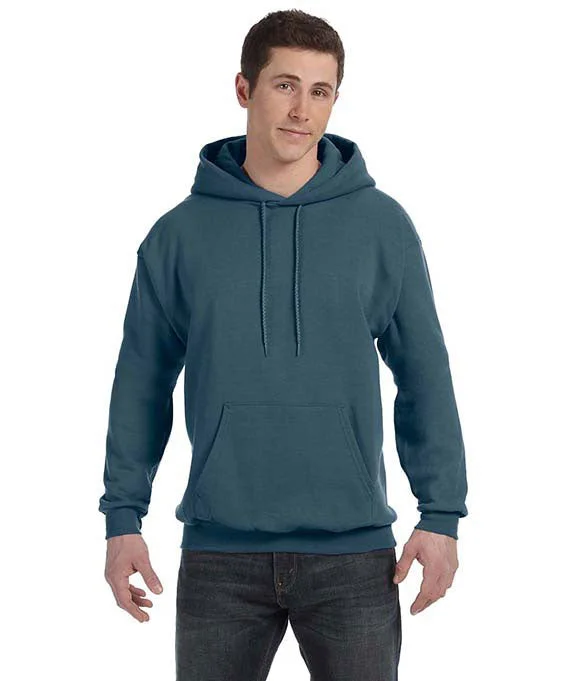 P170 - Hanes Adult ComfortBlend® EcoSmart® Hooded Pullover | Denim