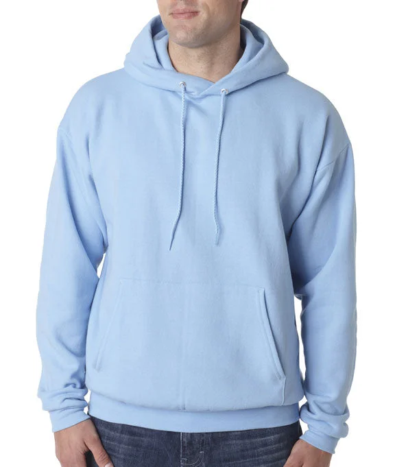 P170 - Hanes Adult ComfortBlend® EcoSmart® Hooded Pullover | Light Blue