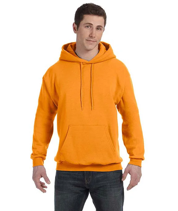 P170 - Hanes Adult ComfortBlend® EcoSmart® Hooded Pullover | Safety Orange