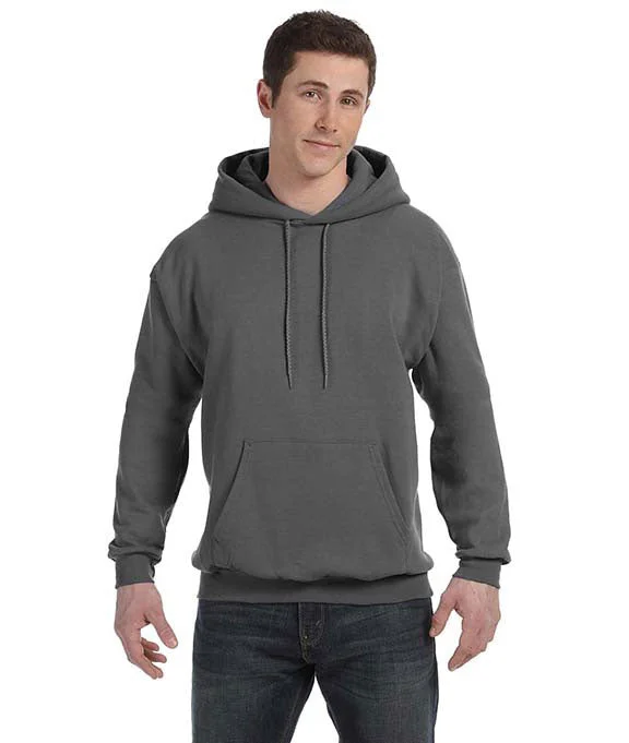 P170 - Hanes Adult ComfortBlend® EcoSmart® Hooded Pullover | Smoke Grey