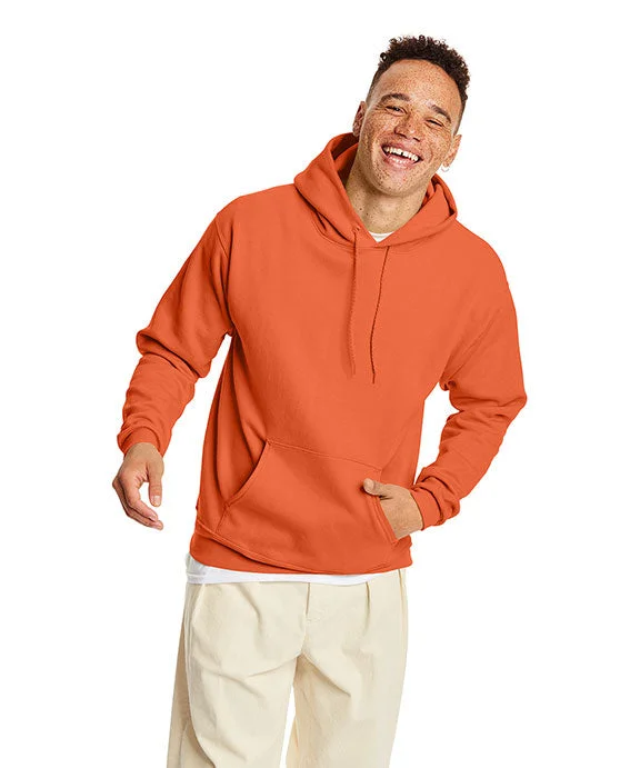 P170 - Hanes Adult ComfortBlend® EcoSmart® Hooded Pullover | Texas Orange