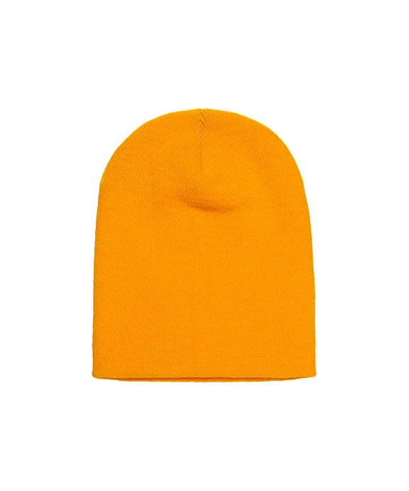 Y1500 - Yupoong Knit Beanie | Gold