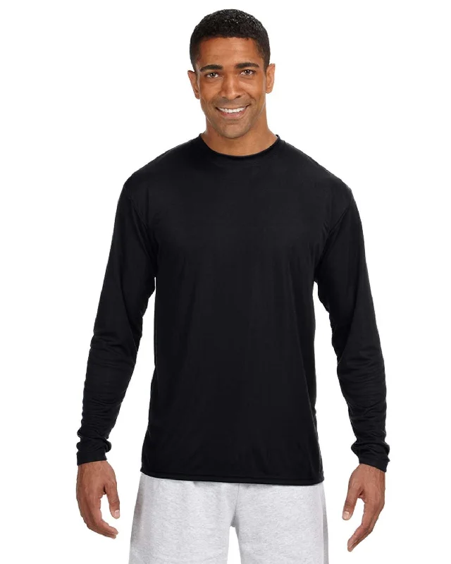 A4 N3165 Men's Cooling Performance Long Sleeve T-Shirt