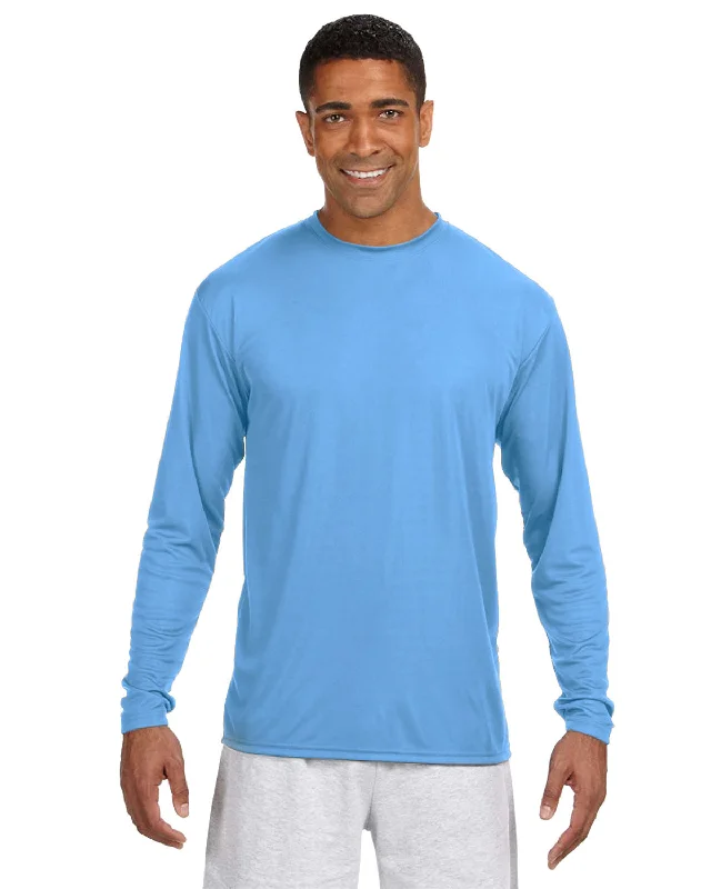 A4 N3165 Men's Cooling Performance Long Sleeve T-Shirt