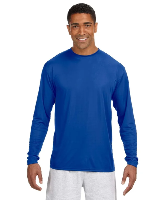 A4 N3165 Men's Cooling Performance Long Sleeve T-Shirt