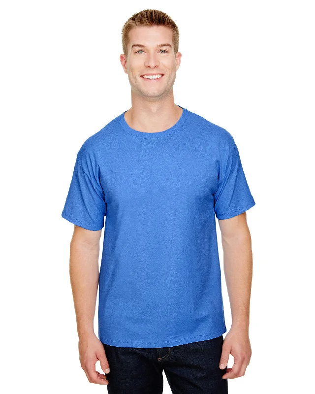 A4 N3381 Adult  Topflight Heather Performance T-Shirt