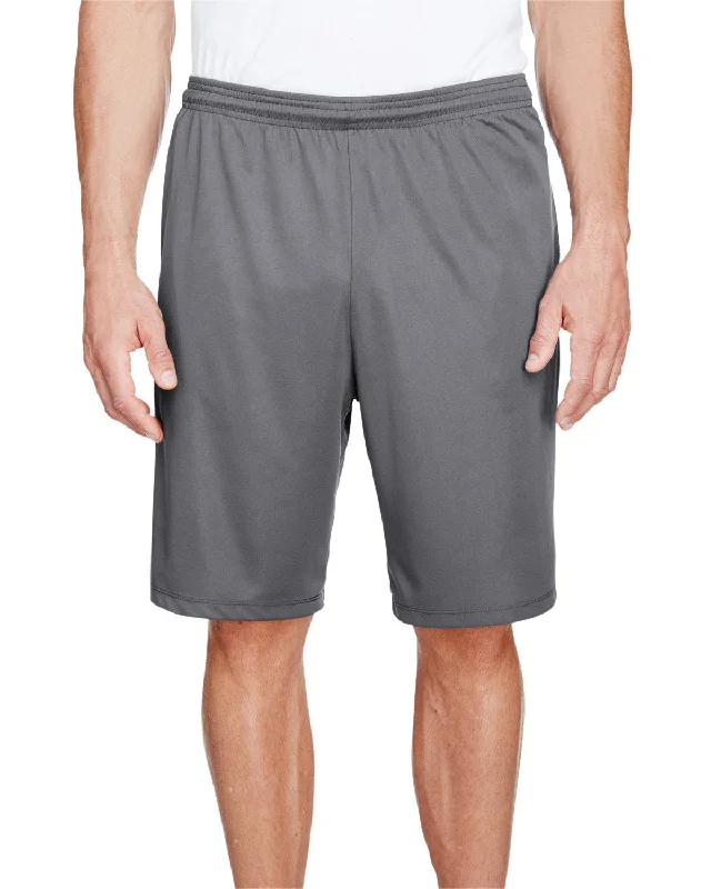 A4 N5338 Men's 9" Inseam Pocketed Performance Shorts