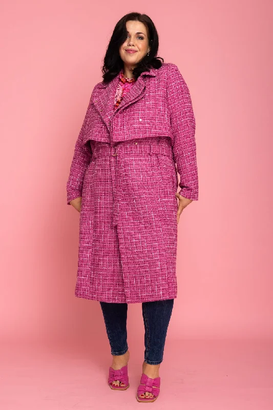 Harper Tweed Trench