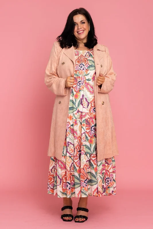 Huxley Trench Pink