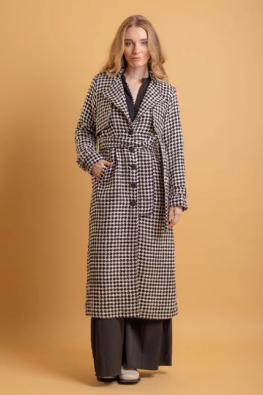 Taylor Trench Coat Check