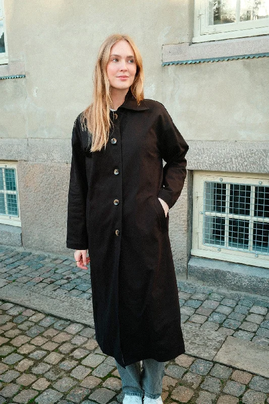 Carla Trenchcoat - Black