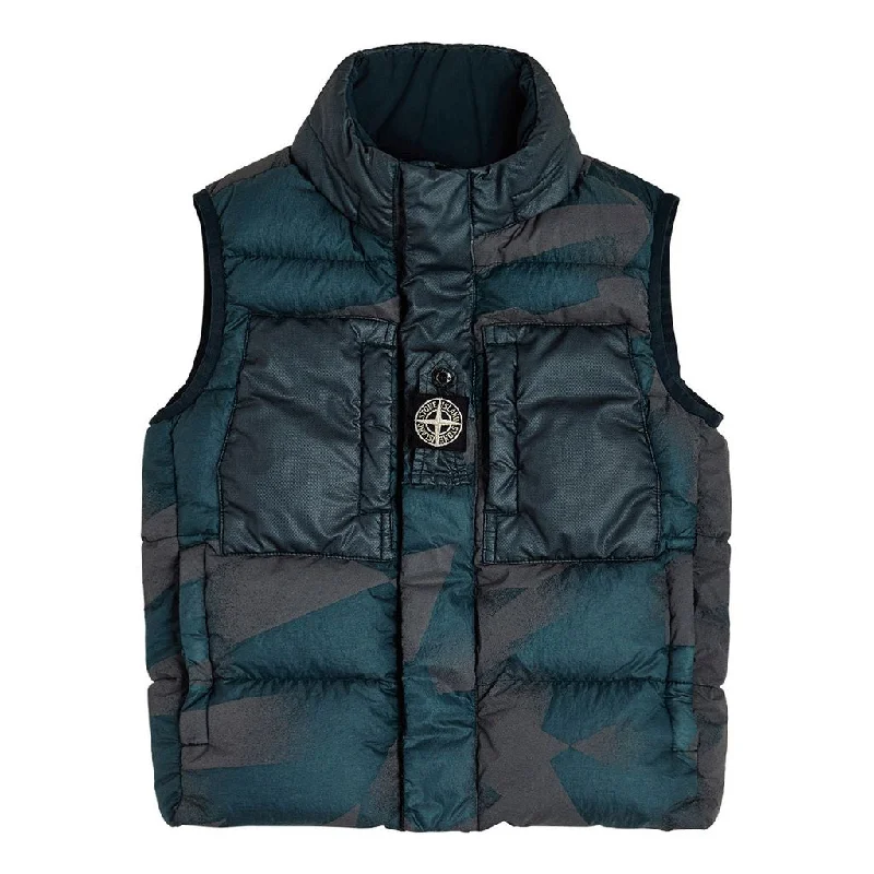 Blue Down Vest