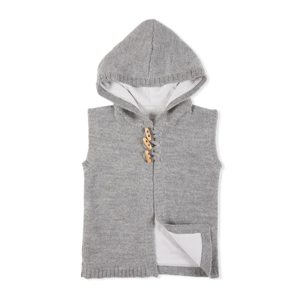 Baby Alpaca Hooded Vest