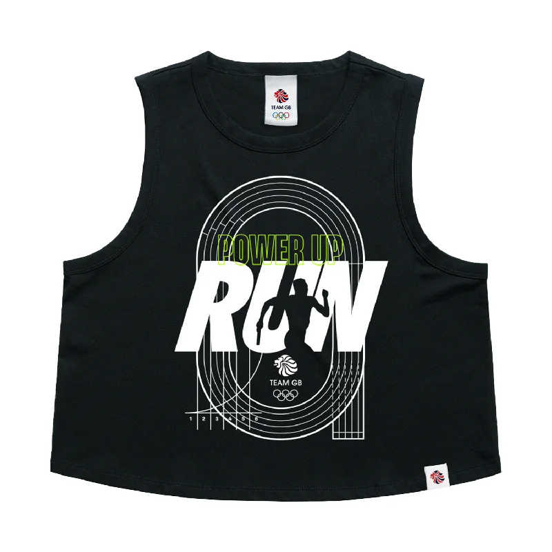 Team GB Athlétisme Black Women's Vest