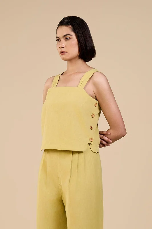 Lime Green Dewdrop Camisole Top