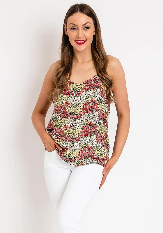 Fransa Floral Cami Top, Multi