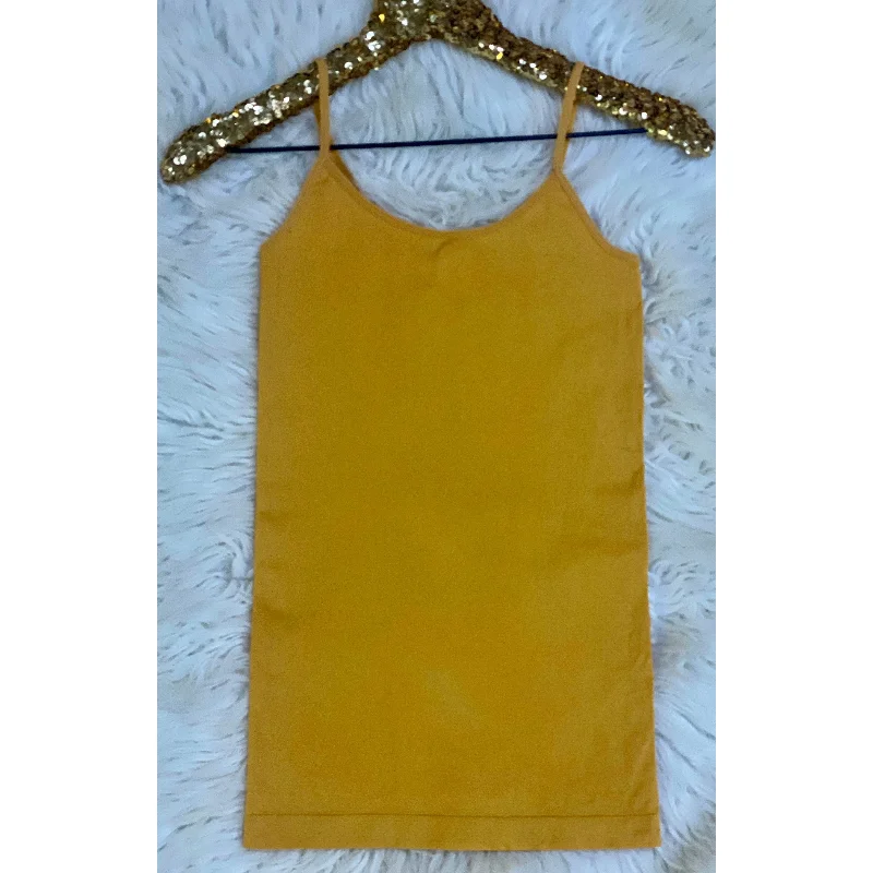 Mustard Seamless Cami