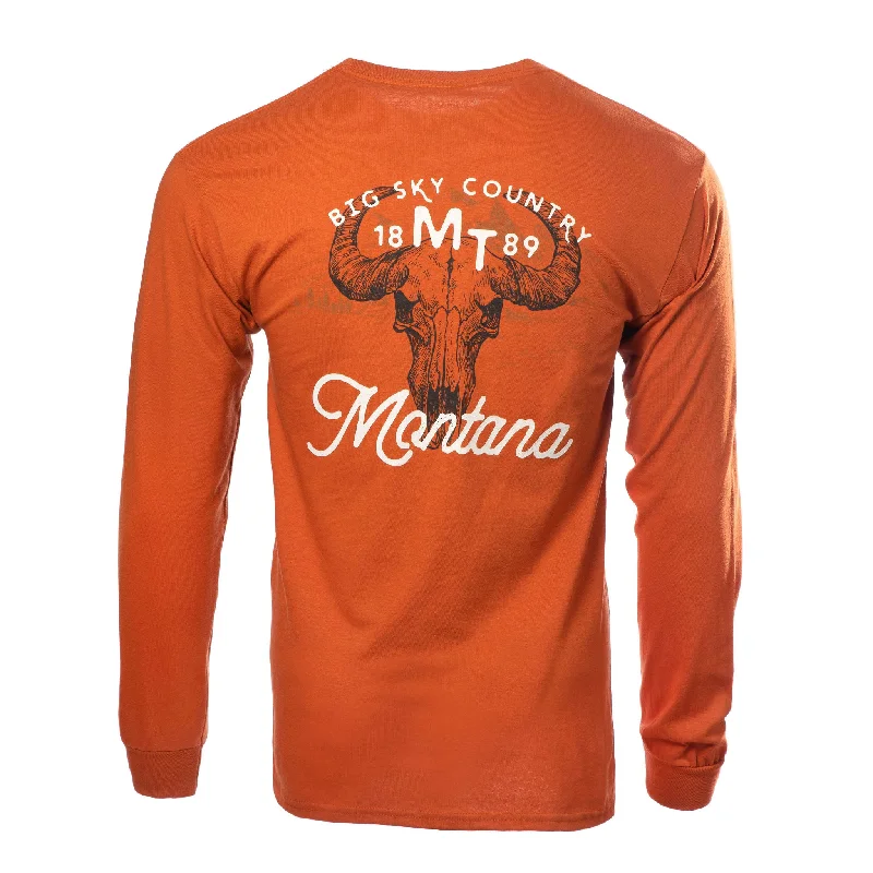 1889 Long Sleeve in Texas Orange