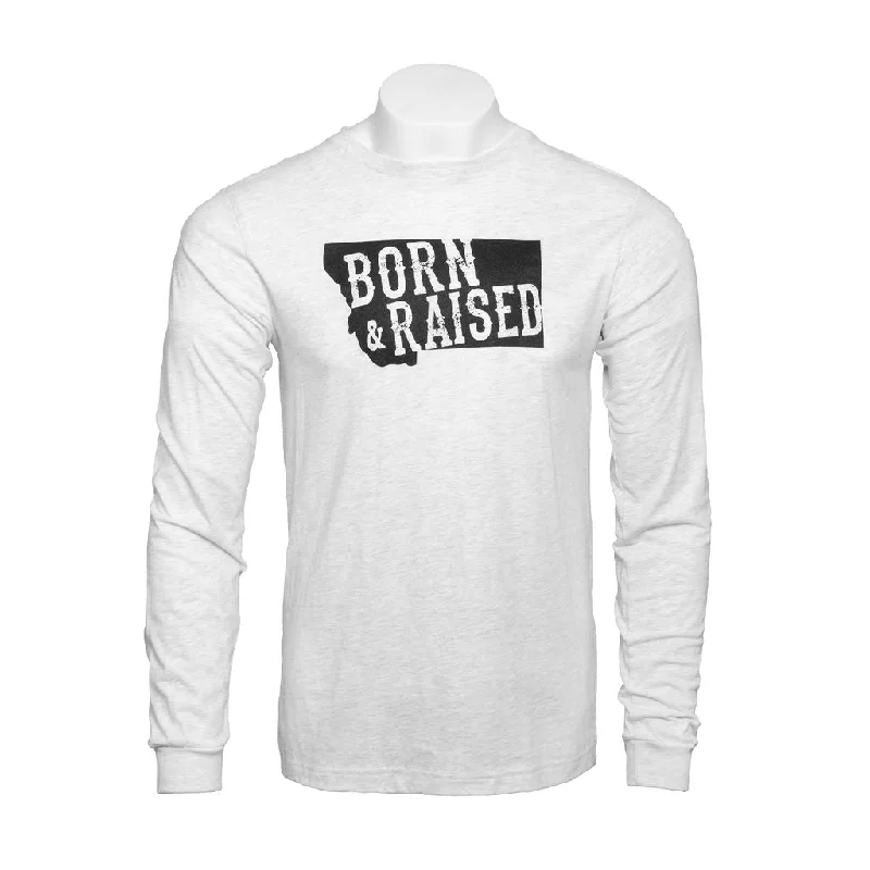 Born & Raised Long Sleeve in Ash