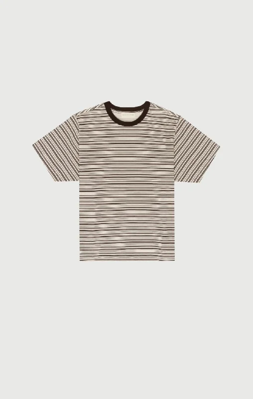 MoPQ - Wordmark Striped Shirt