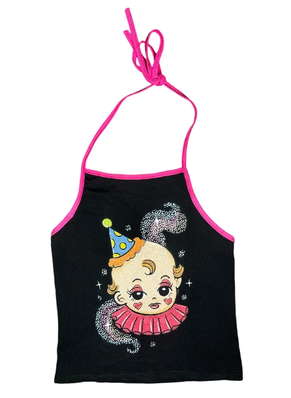 Happy Clown Halter Top