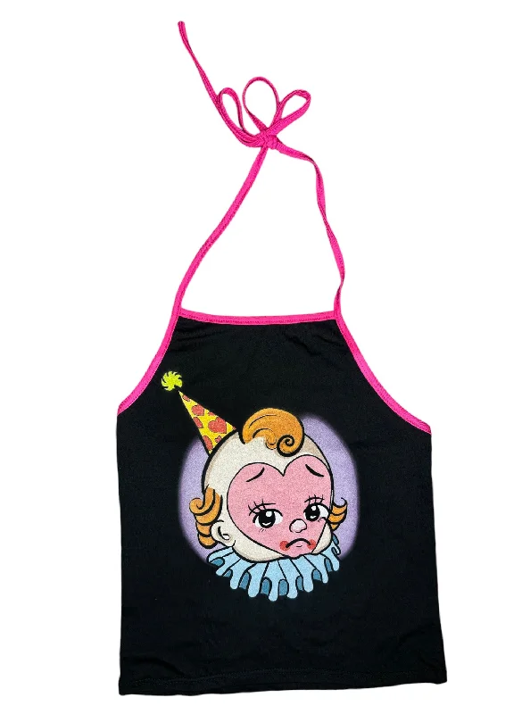 Sad Clown Halter Top