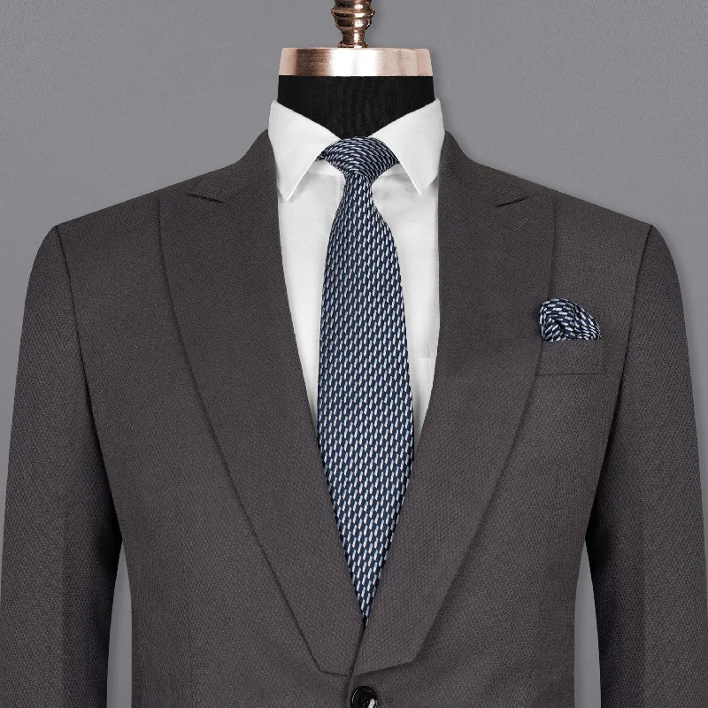 Dune Grey Wool Rich Blazer